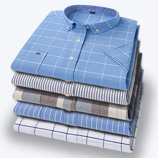 5-Pack Men's Short Sleeve, 100% cotton, (Package 3)