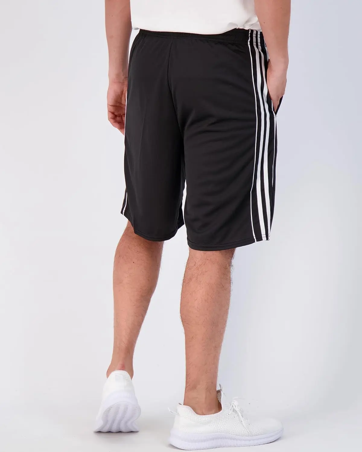 5 Pack-Men's Mesh Athletic Basketball Shorts Quick Dry Activewear with Pockets