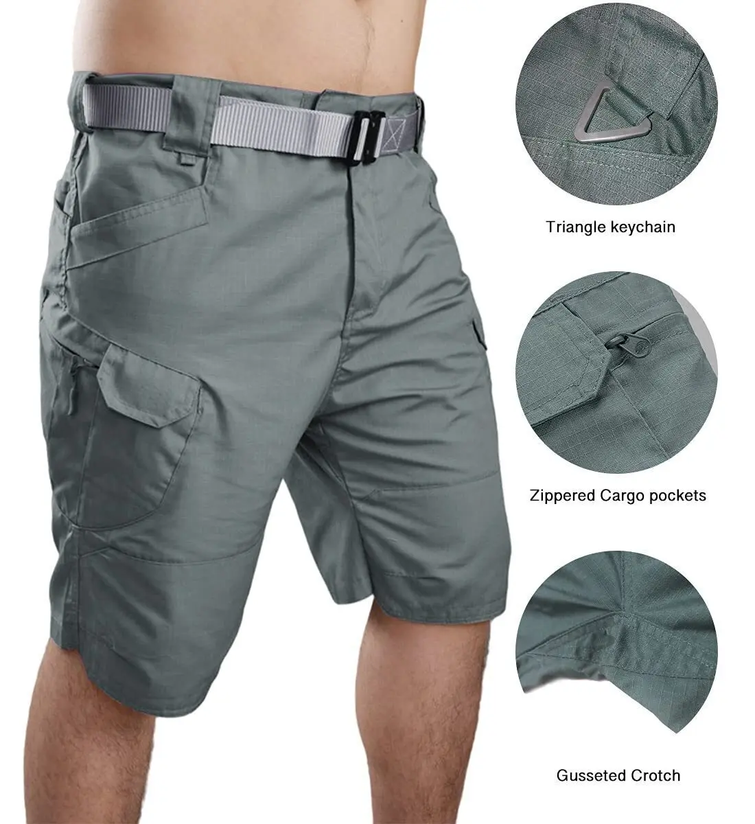6 Pack ⚡️Men's Multifunctional Waterproof Multi-pocket Outdoor Tactical Shorts