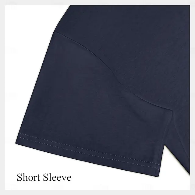 6 PACK-I May Be Old Men's Graphic Cotton T Shirt Sports Classic Shirt Short Sleeve Comfortable Tee Sports Outdoor Holiday Summer Fashion Designer Clothing