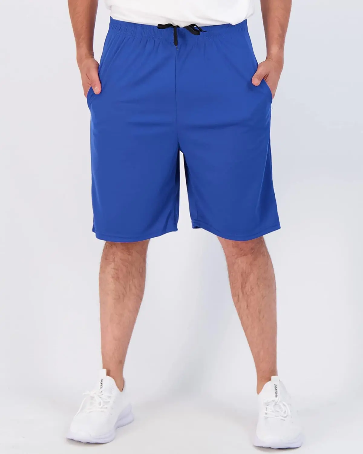 5 Pack-Men's Mesh Athletic Basketball Shorts Quick Dry Activewear with Pockets