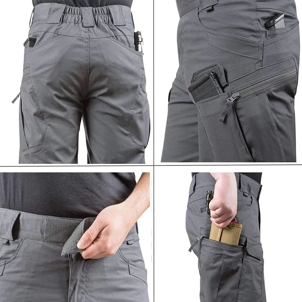 6 Pack ⚡️Men's Multifunctional Waterproof Multi-pocket Outdoor Tactical Shorts