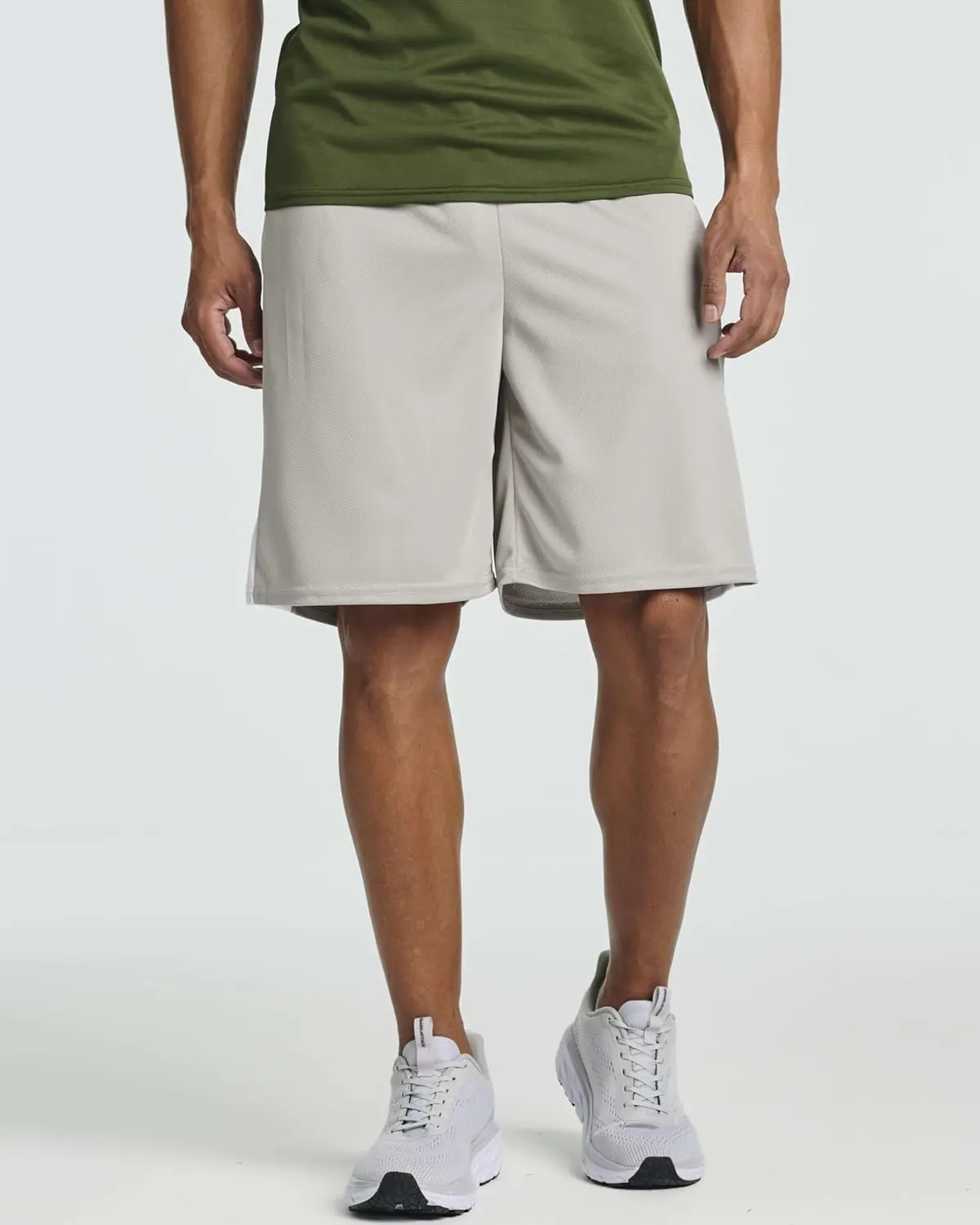 5 Pack-Men's Mesh Athletic Basketball Shorts Quick Dry Activewear with Pockets