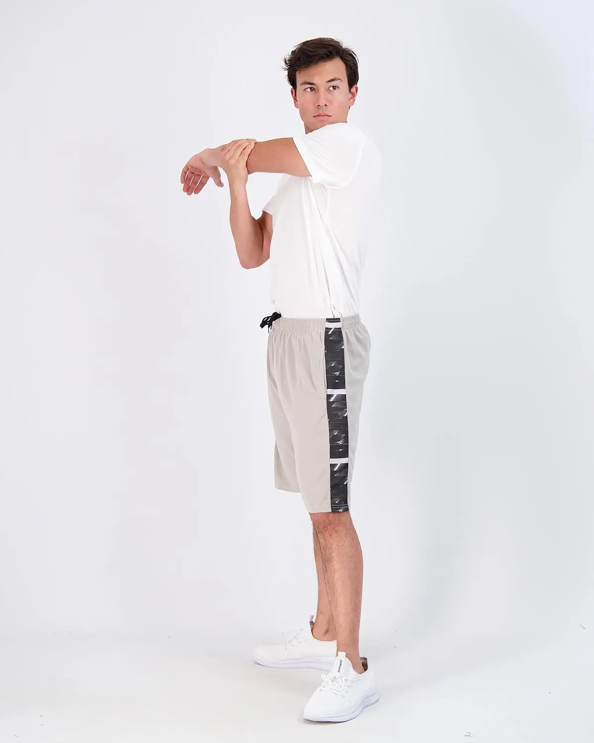 5 Pack-Men's Mesh Athletic Basketball Shorts Quick Dry Activewear with Pockets