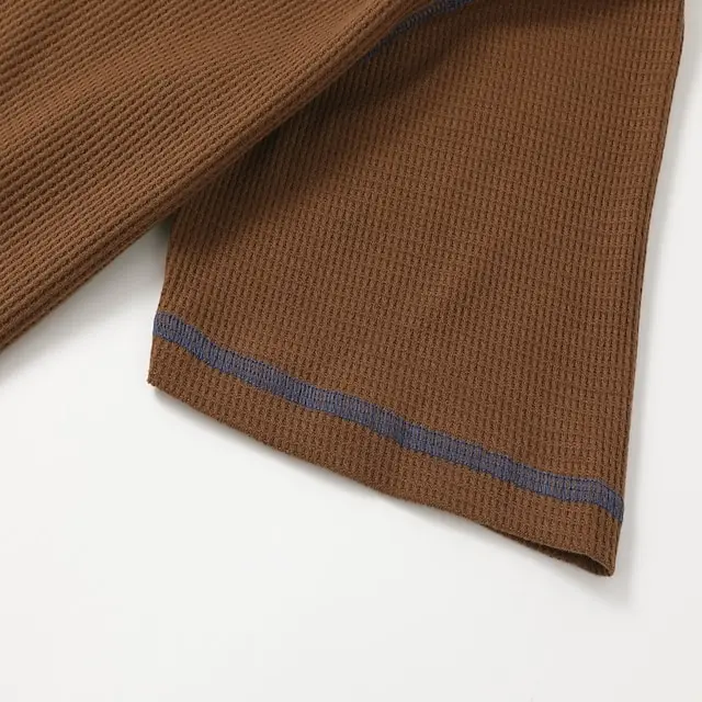 8 PACK-Men's Waffle Henley Shirt Tee Plaid Checkered Henley Outdoor Casual Short Sleeve Button Clothing Apparel Fashion Designer Comfortable