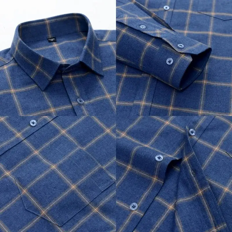 5-Pack Men's Short Sleeve Shirts, 100% Cotton , (Package 2)