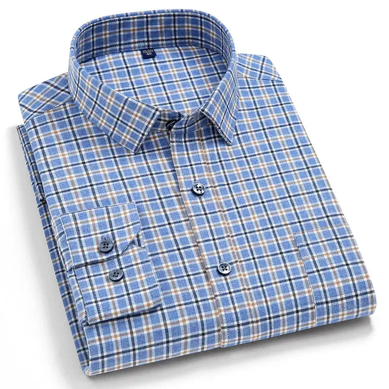 5-Pack Men's Short Sleeve Shirts, 100% Cotton , (Package 2)