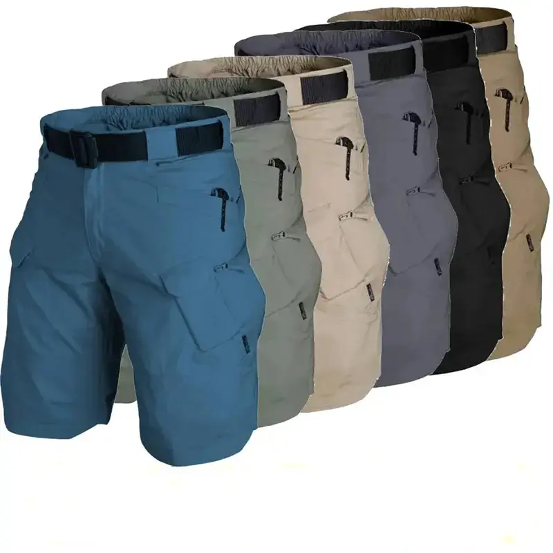6 Pack ⚡️Men's Multifunctional Waterproof Multi-pocket Outdoor Tactical Shorts