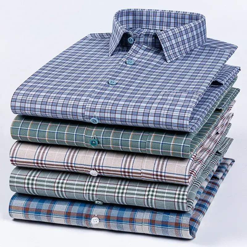 5-Pack Men's Long Sleeve, (Package 1)