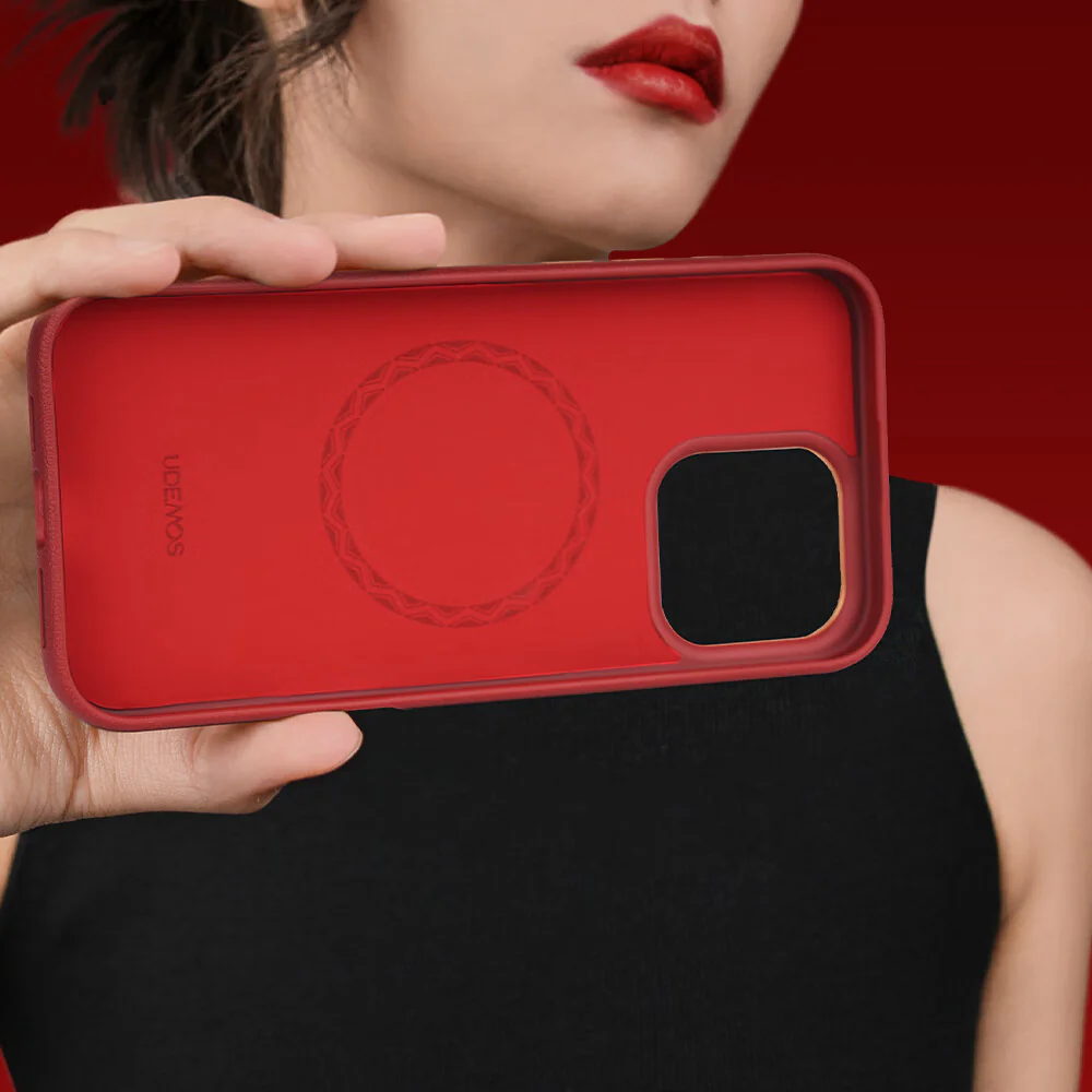 X-Doria Defense UDEMOS The Year of Snake MagSafe Genuine Leather Case Cover