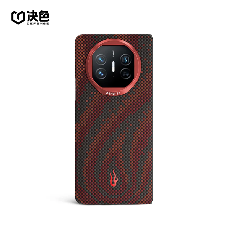 X-Doria Defense Flame Zero Gravity MagSafe Artistic Woven Aramid Fiber Case Cover