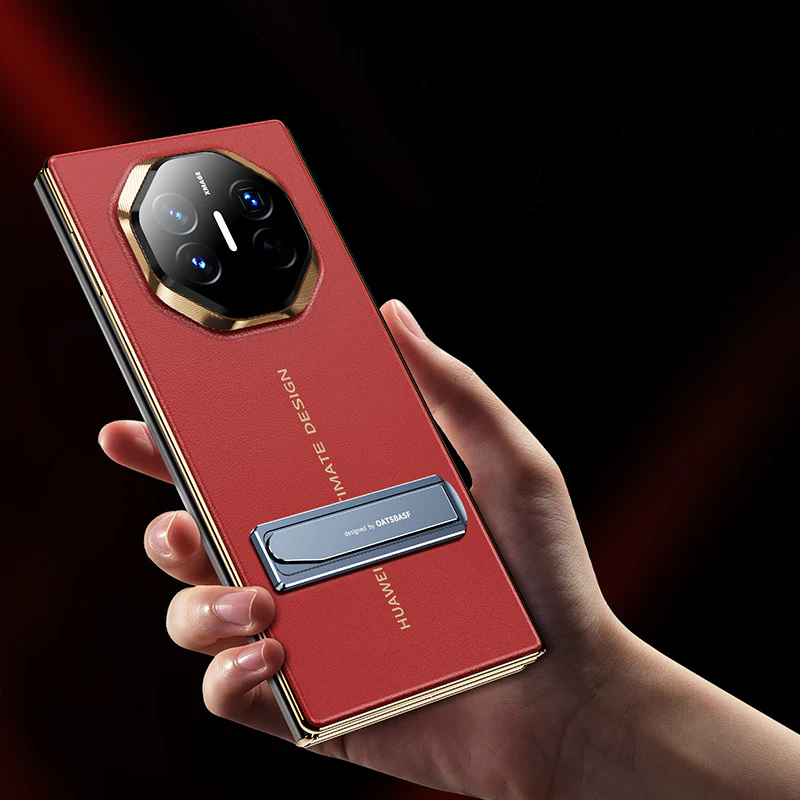 Oatsbasf Ultra-thin Portable Invisible Concealed Push-Pull Metal Phone Stand for Foldable Phones