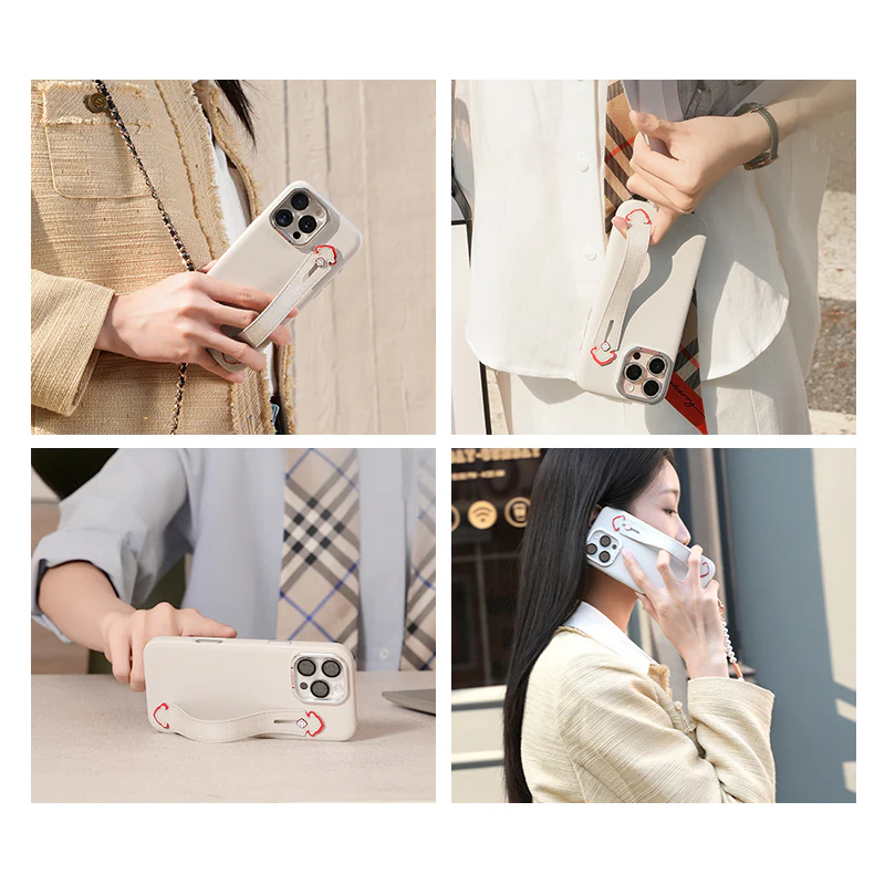 X-Doria Defense UDEMOS Wristband Kickstand Leather Case Cover