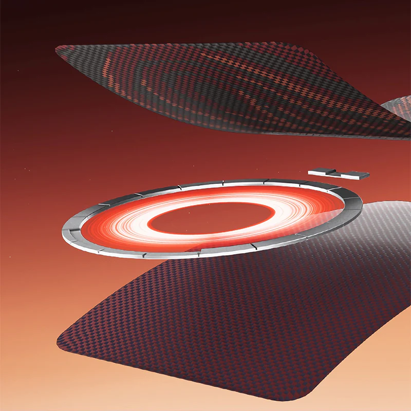 X-Doria Defense Flame Zero Gravity MagSafe Artistic Woven Aramid Fiber Case Cover