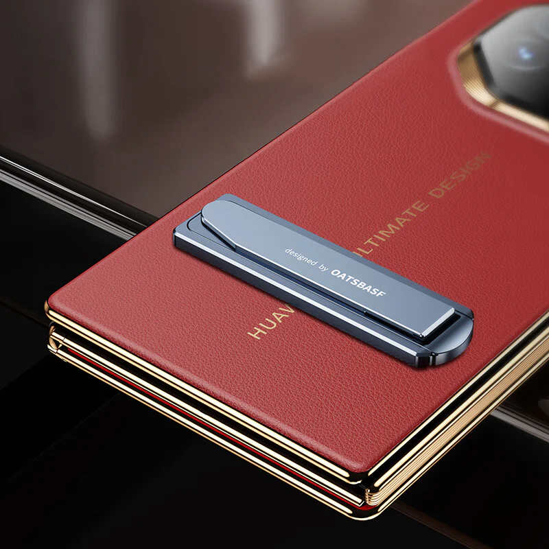 Oatsbasf Ultra-thin Portable Invisible Concealed Push-Pull Metal Phone Stand for Foldable Phones