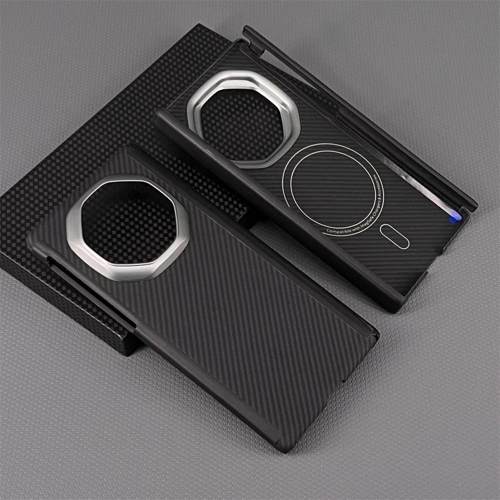 Oatsbasf Luxury Pure Aramid Fiber Case for Huawei Mate XT Ultimate Design