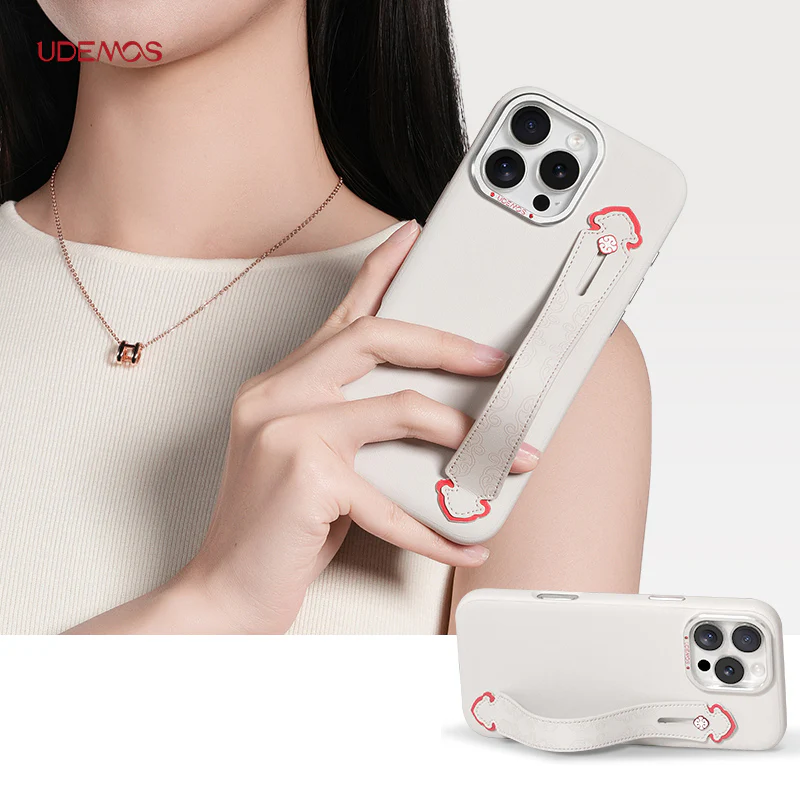 X-Doria Defense UDEMOS Wristband Kickstand Leather Case Cover