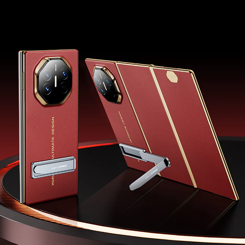 Oatsbasf Ultra-thin Portable Invisible Concealed Push-Pull Metal Phone Stand for Foldable Phones